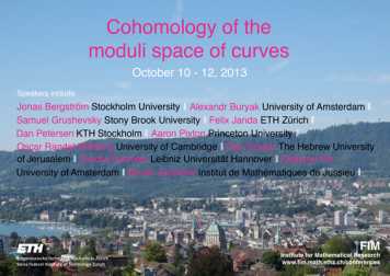 Enlarged view: Poster Cohomology of the moduli space of curves
