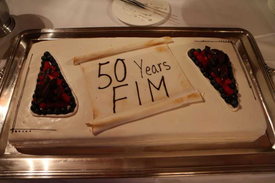 Enlarged view: 50 Years FIM cake