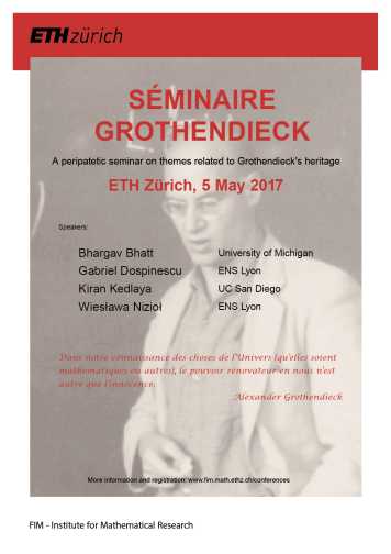 Enlarged view: Séminaire Grothendieck