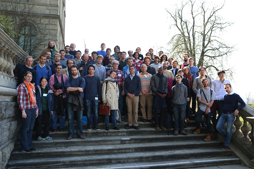 Enlarged view: Group photo "Cycles and Moduli"