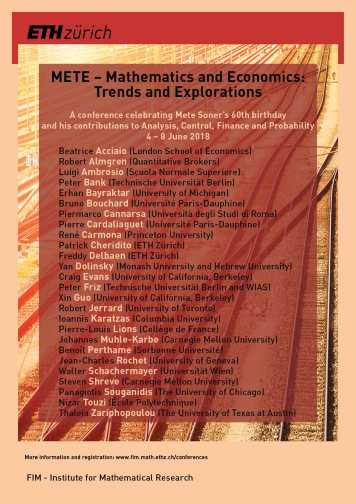 Enlarged view: Poster "METE" conference