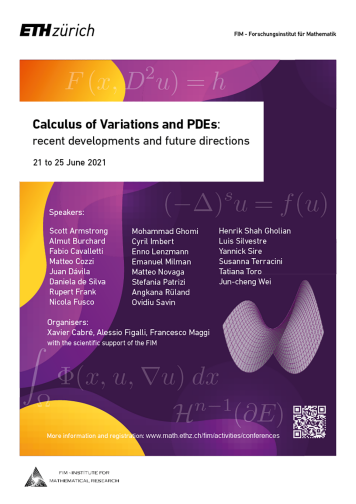Poster Calculus of Variations and PDEs