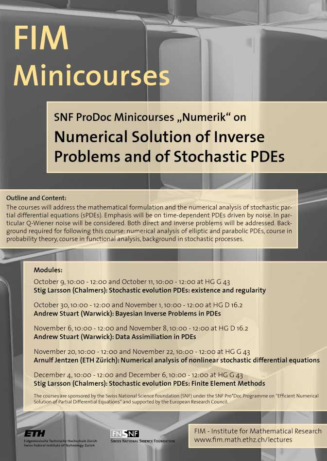 Enlarged view: Poster minicourse ProDoc numerics
