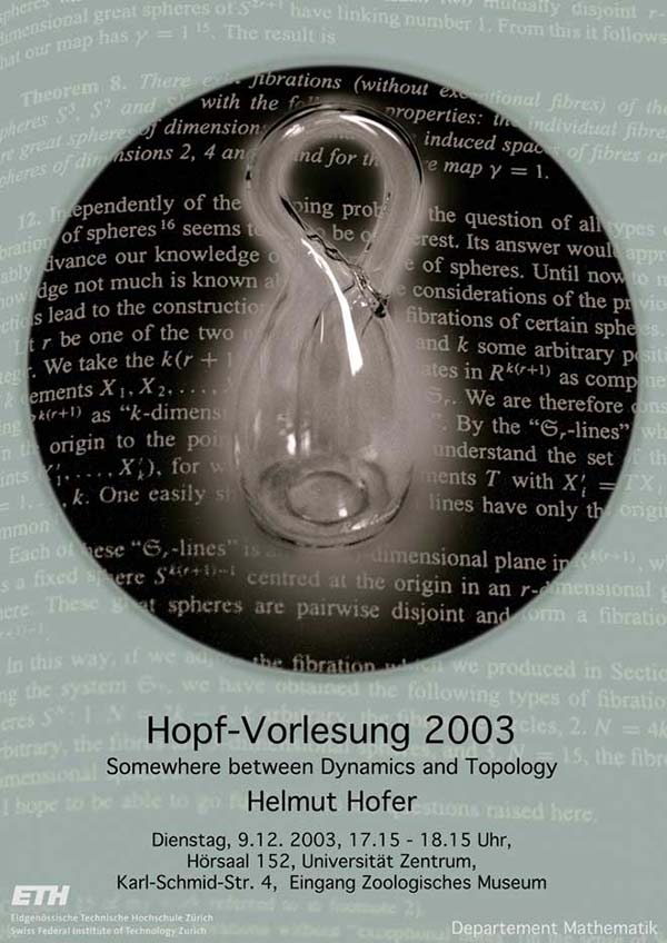 Poster Hopf-Vorlesung 2003