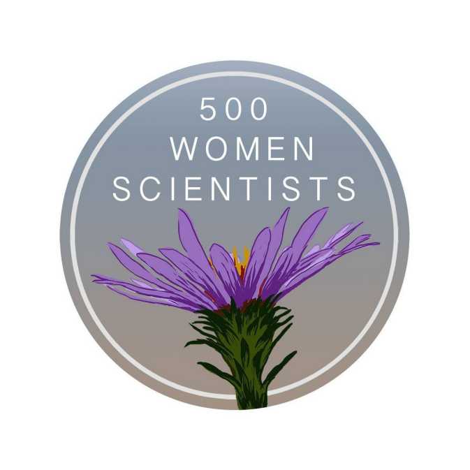 500 Women Scientists logo