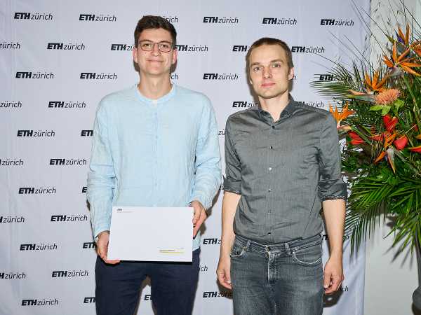 Konstantin Andritsch receives Willi Studer Prize