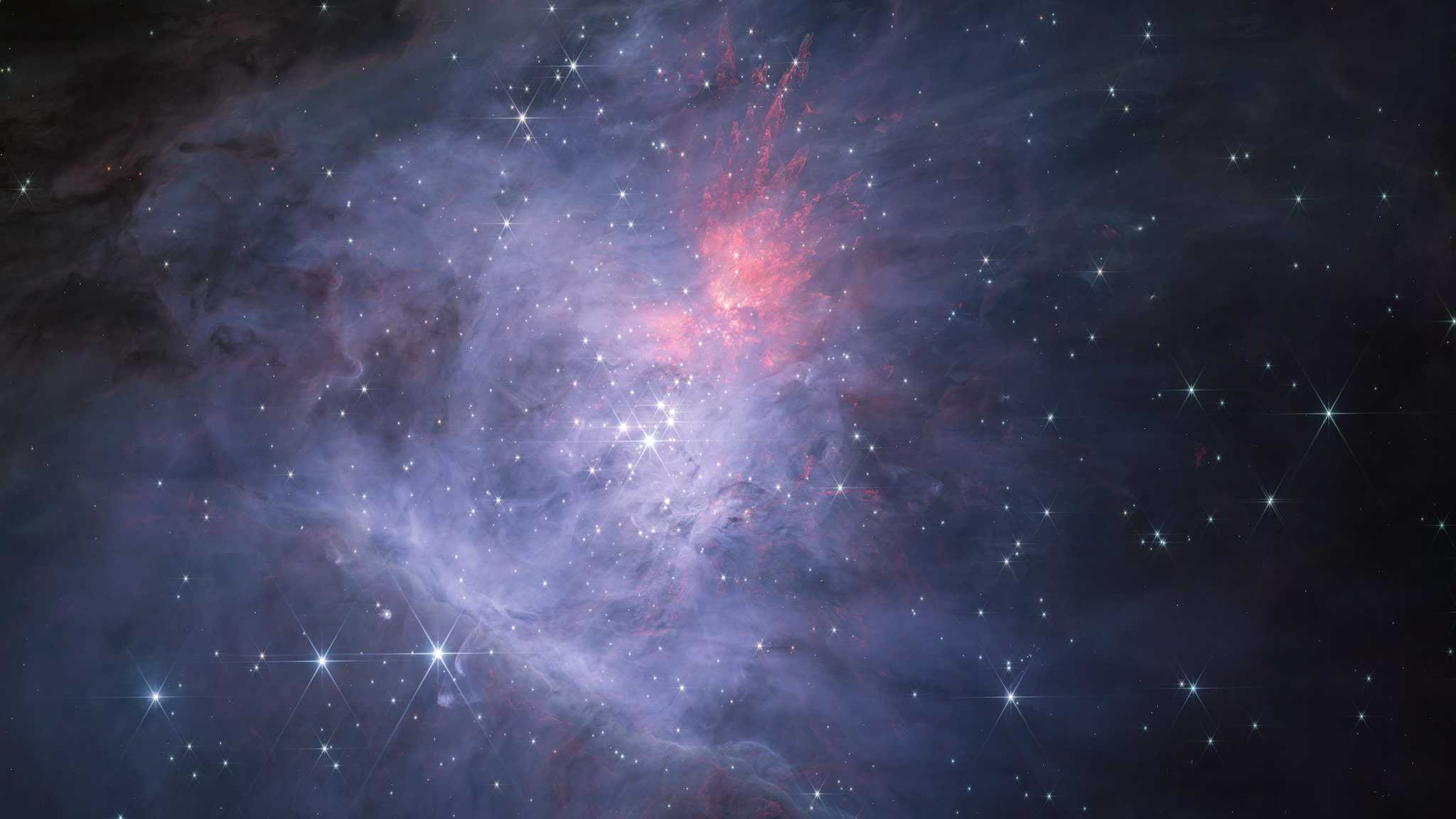 Orion Nebula in NIRCam short-wavelength channel